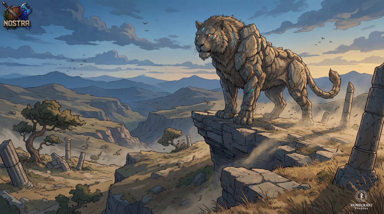 Nostra - King Cat NPC Pixel Art Artwork