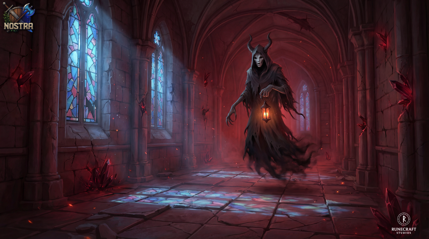 Nostra - Reaper Character Pixel Art Artwork