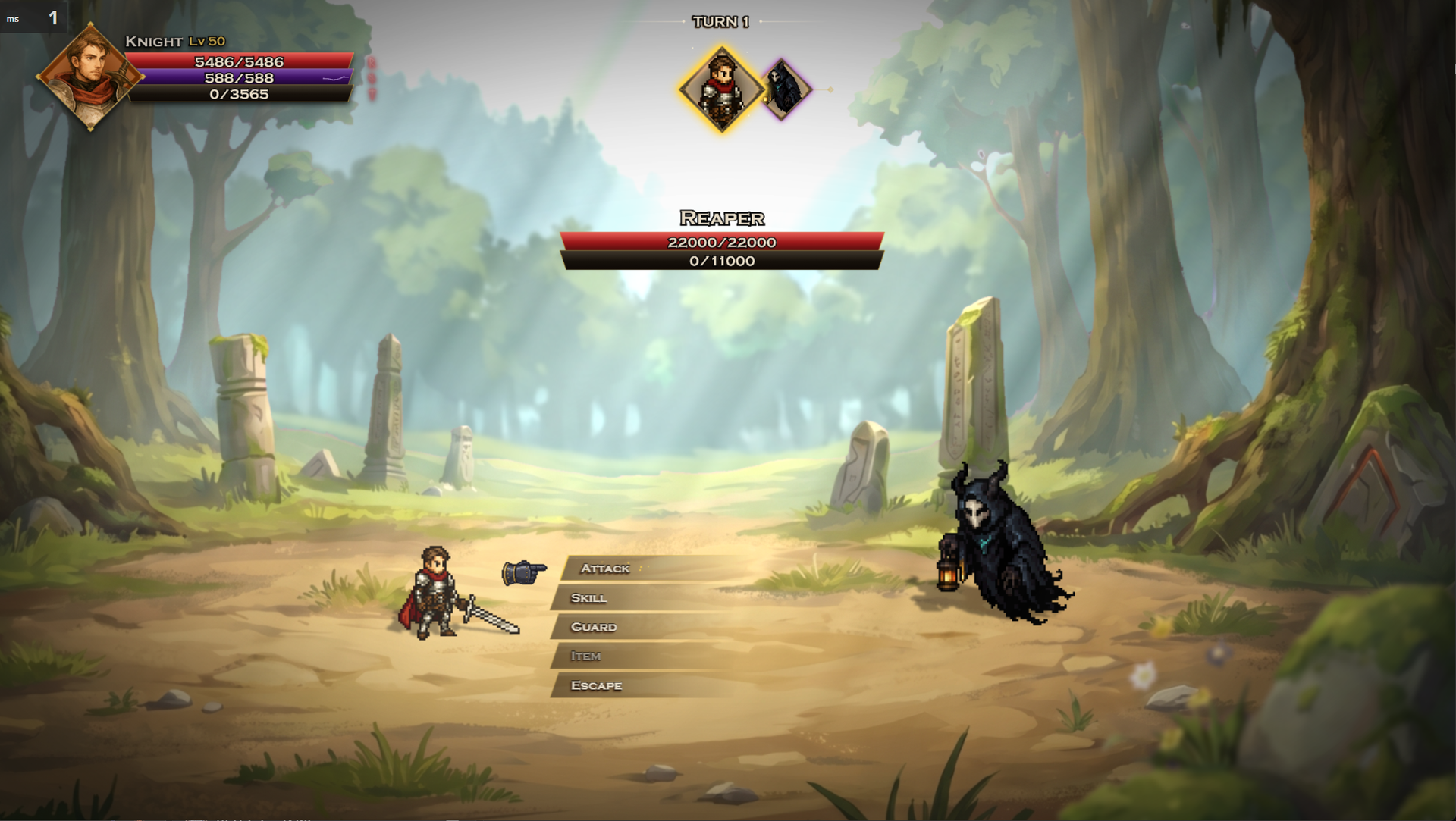 Nostra - Battle vs Reaper in Forest