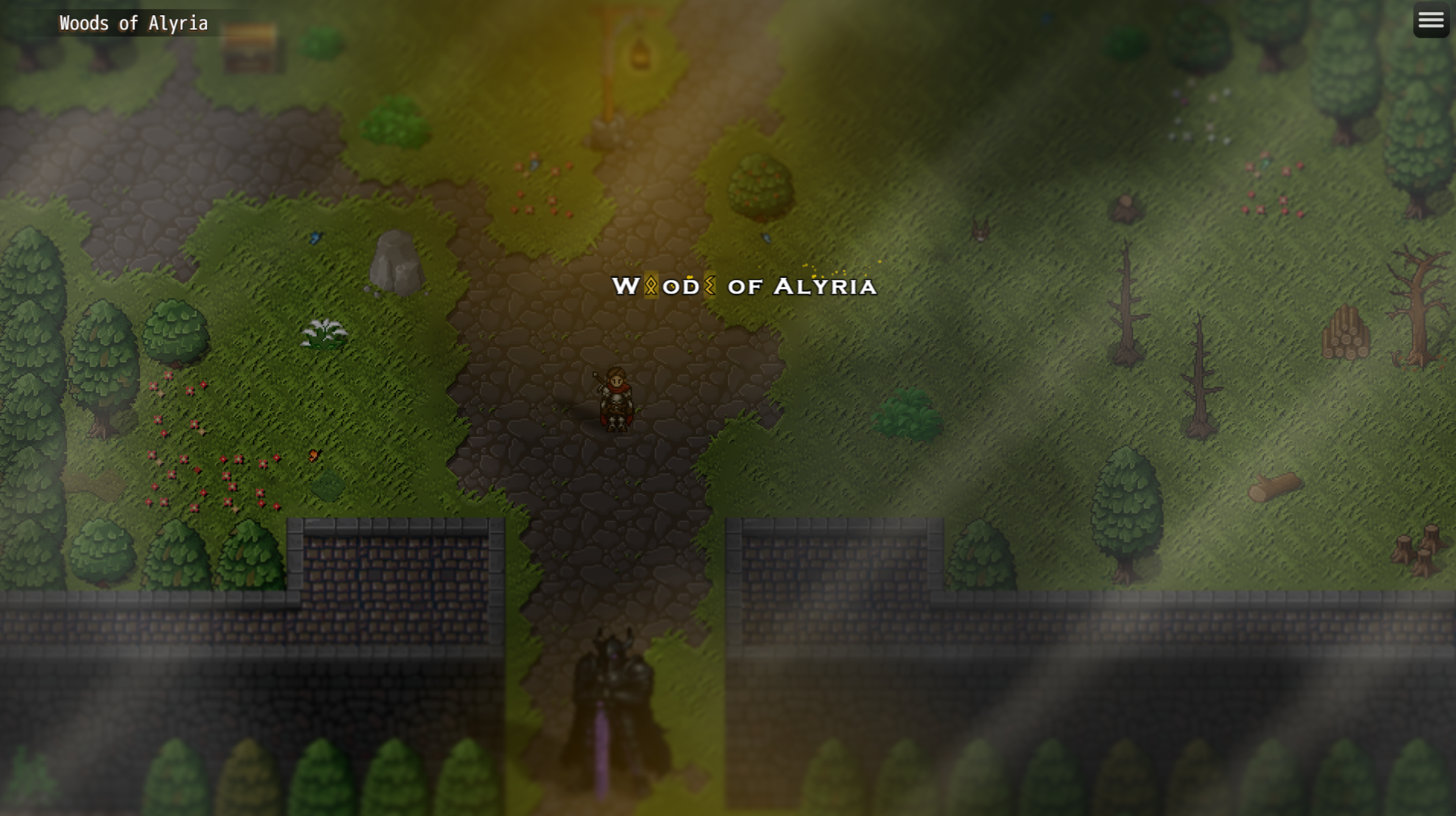 Nostra RPG Ingame Scene - Fantasy Pixel Art World