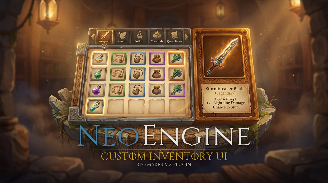 NeoEngine - Inventory with Rarity Tiers