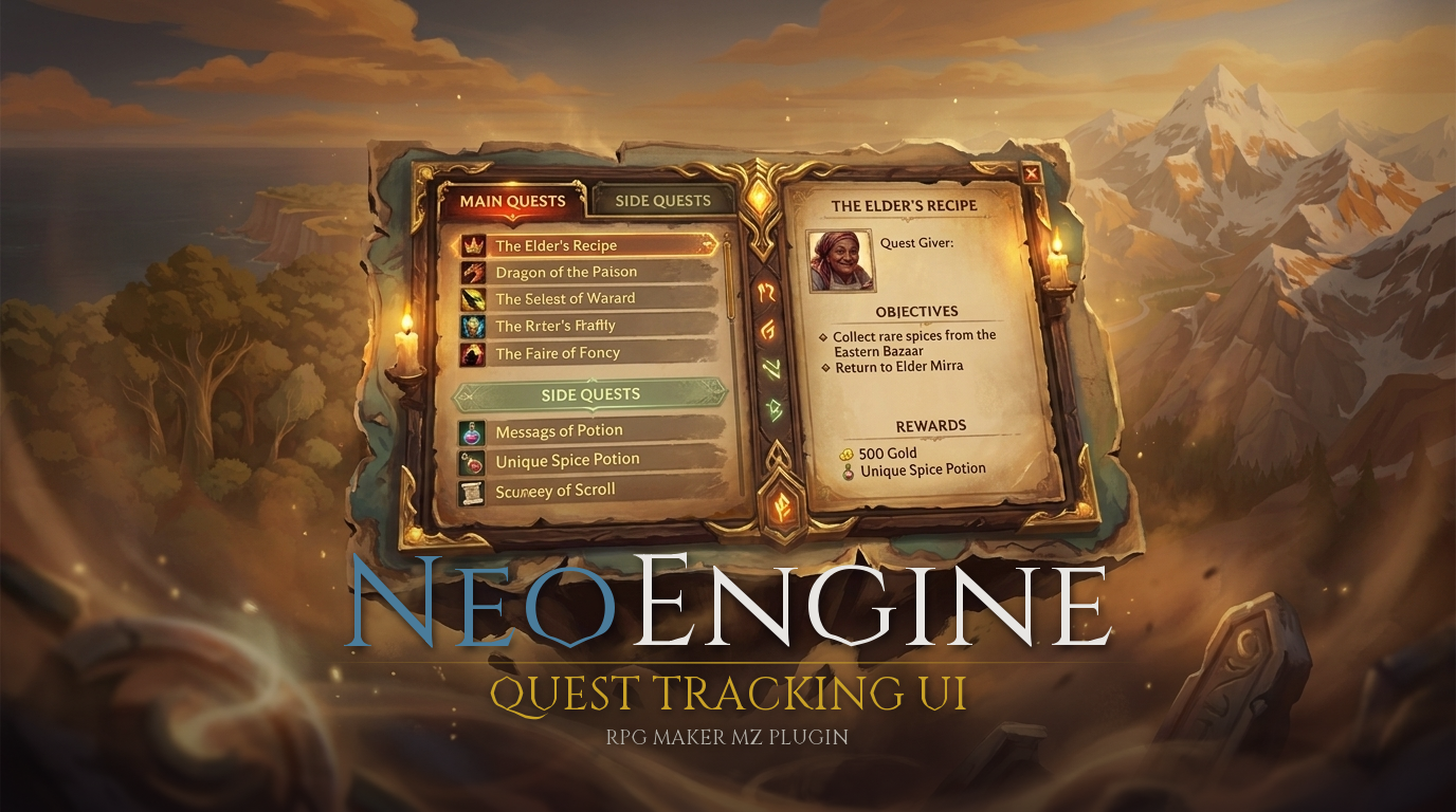 NeoEngine - Quest Tracking UI